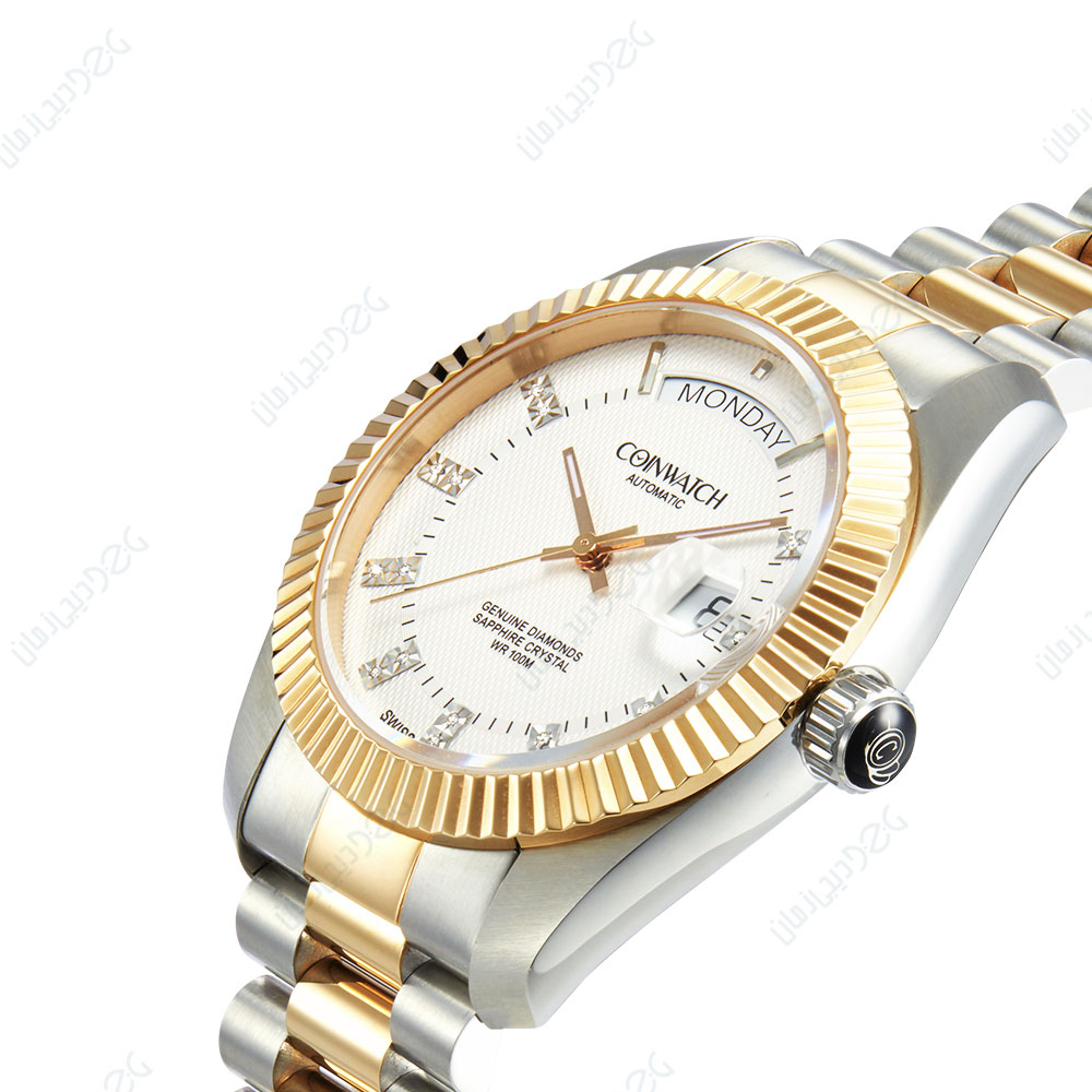 ساعت مچی مردانه کوین واچ (Coinwatch)| مدل C109TWX