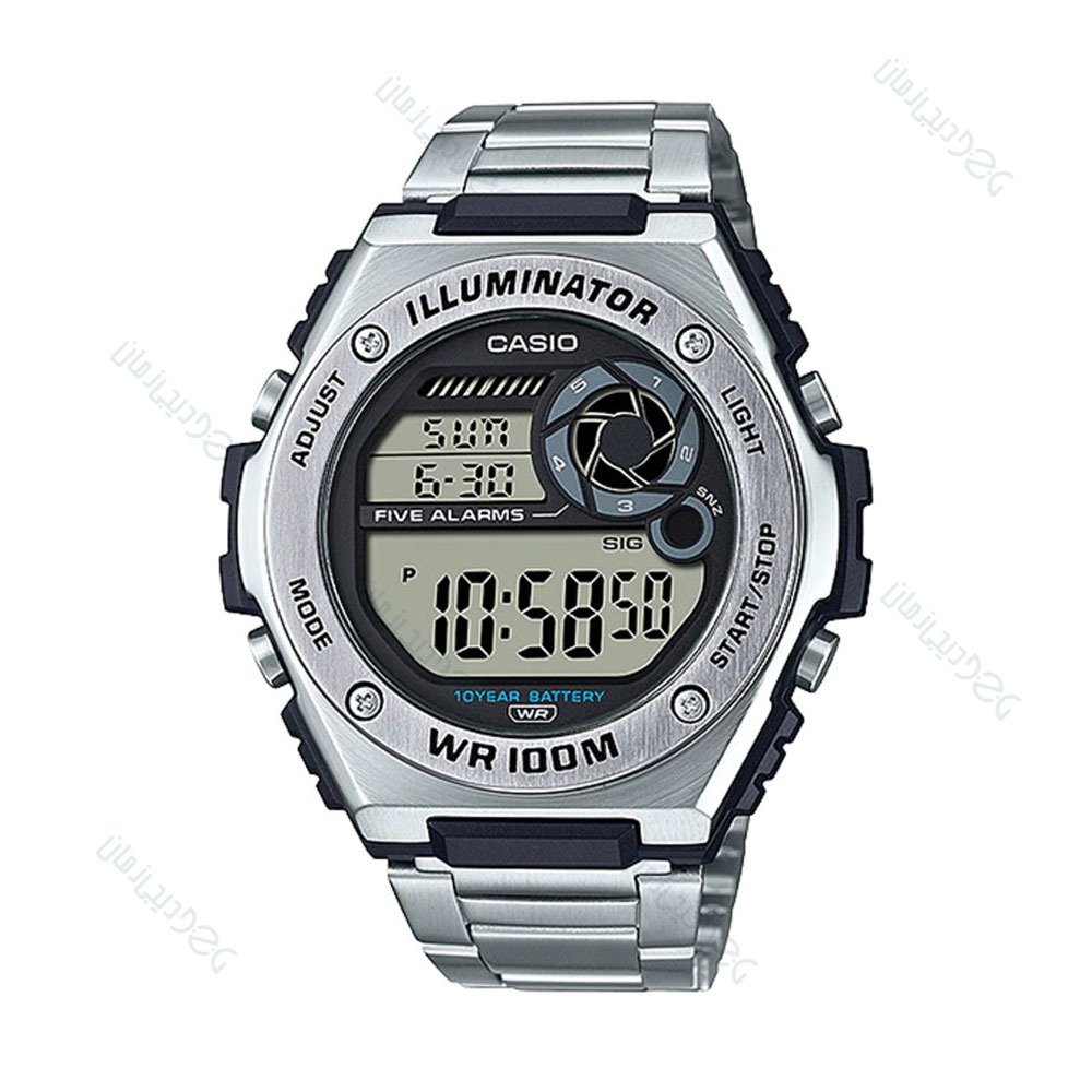 ساعت مچی مردانه کاسیو (Casio) اصل|مدل MWD-100HD-1BVDF